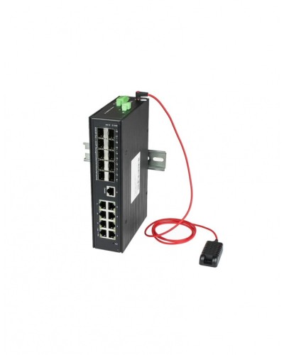 Промышленный управляемый (L2+) Ultra PoE коммутатор NST NS-SW-8G10GX-SPL/IM в Ессентуках Коммутаторы Pintop.ru