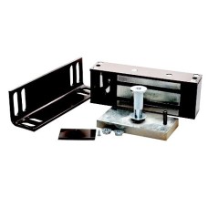 Замок электромагнитный Олевс М2-500 с уголком черный