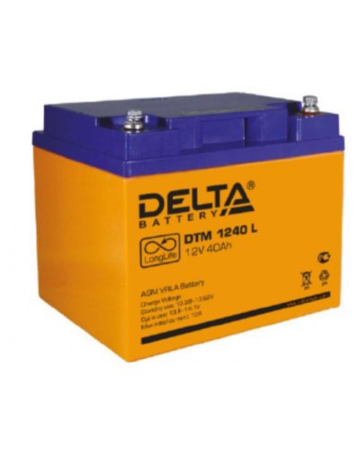 Аккумулятор свинцово-кислотный Delta DTM 1240 L в Ессентуках Электротехническое оборудование Pintop.ru