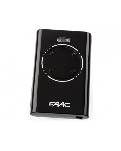 Брелок-передатчик 4-канальный Faac 7870081 (черный) в Ессентуках Устройства радиоуправления для шлагбаумов и автоматики Pintop.ru