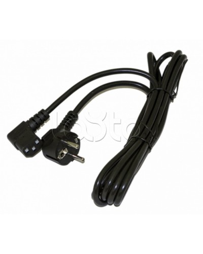 Кабель питания монитор-компьютер Hyperline PWC-IEC13A-SHM-3.0-BK в Ессентуках Патч-корды и пигтейлы Pintop.ru
