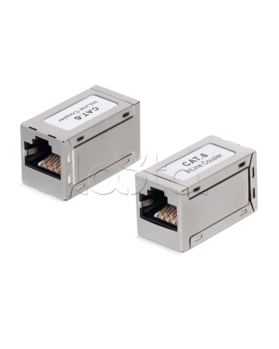 Проходной адаптер RJ45-RJ45 Cabeus (CA-8P8C-C6-SH) в Ессентуках Коннекторы Pintop.ru