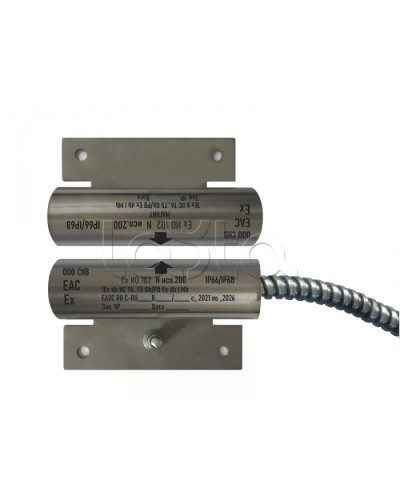 Извещатель охранный точечный магнитоконтактный взрывозащищённый Магнито-контакт Ех ИО102 N исп.200 вывод с магнитом М-100 1Ex d IIC T6 Gb / РB Ex d I Mb в Ессентуках Извещатели охранные (Ex) Pintop.ru