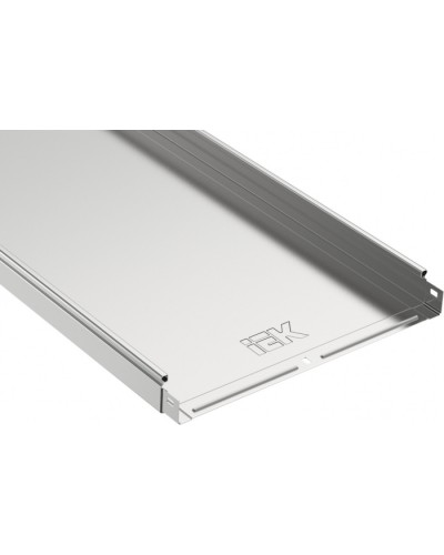 ESCA Лоток неперфорированный 50х400х3000-1,2 IEK (CLN10-050-400-120-3) в Ессентуках Аксессуары для лотков Pintop.ru