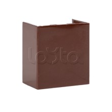 Соединитель (40х25) (4 шт) темное дерево EKF-Plast (cond-40-25x4)