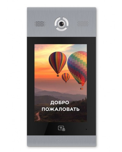 Видеопанель вызывная BAS-IP AA-14FB SILVER в Ессентуках Вызывные видеопанели малоабонентные Pintop.ru