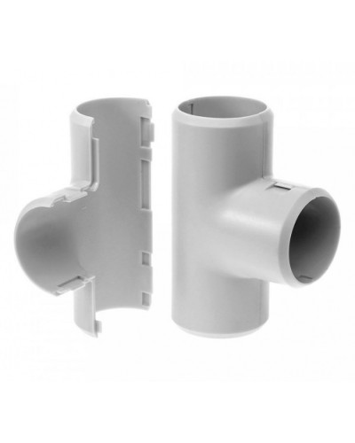 Тройник разборный д16 (5шт/500 шт уп/кор) Промрукав (PR.07316м) в Ессентуках Повороты, муфты, тройники Pintop.ru