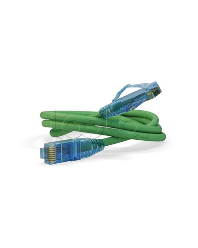 Патч-корд U/UTP Hyperline PC-LPM-UTP-RJ45-RJ45-C6-3M-LSZH-GN в Ессентуках Патчкорды (медные) Pintop.ru