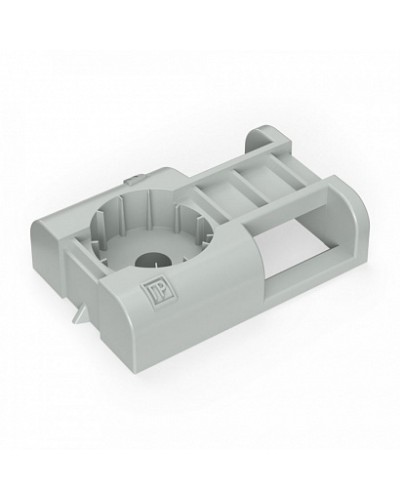 Площадка под стяжку для прямого монтажа серая (100шт/1500шт уп/кор) Промрукав (PR13.0396) в Ессентуках Аксессуары для кабель-канала Pintop.ru