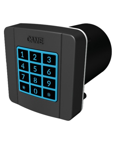 Клавиатура кодонаборная накладная, 12 кнопок, синяя подсветка Came 806SL-0150 в Ессентуках Запчасти для шлагбаумов и автоматики Pintop.ru