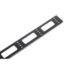 Органайзер кабельный вертикальный для стойки внешний с окнами 49U ЦМО ВКО-СТК-49-9005