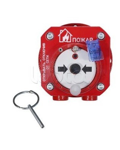 Взрывозащищенный ручной извещатель Спектрон-512-Exd-А-ИПР-В-Modbus в Ессентуках Пожарные извещатели (Ex) Pintop.ru