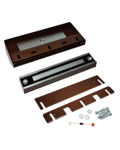 Электромагнитный замок влагозащищённый ALeko ALM-350FT (12В черный) в Ессентуках Электромагнитные замки Pintop.ru