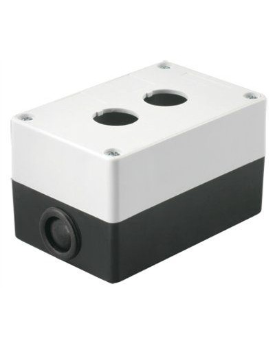 Корпус КП102 для кнопок 2 места белый IEK BKP10-2-K01 в Ессентуках Аксессуары для кабель-канала Pintop.ru