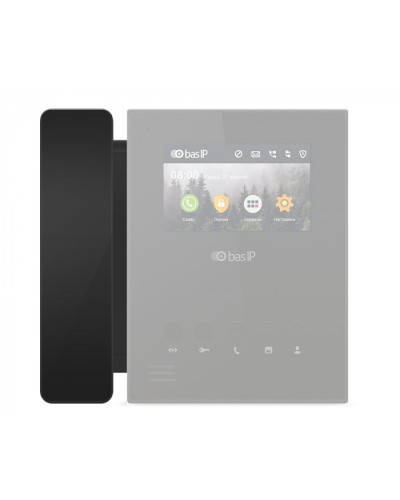 Аудиотрубка дополнительная BAS-IP SP-AU BLACK в Ессентуках Абонентские IP устройства Pintop.ru