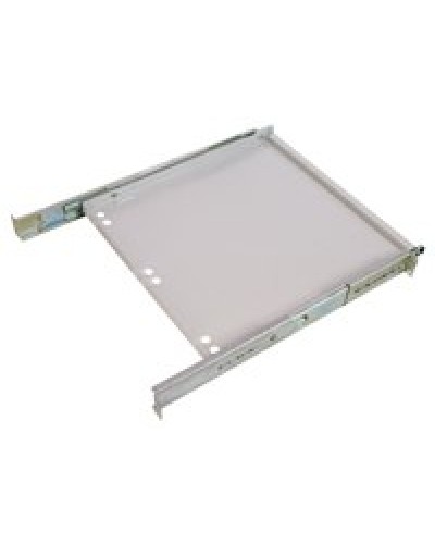 Полка клавиатурная с телескопическими направляющими, регулируемая глубина 580-620 мм ЦМО ТСВ-К4 в Ессентуках Полки для шкафов и стоек Pintop.ru