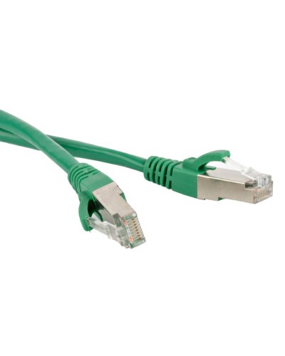 Патч-корд F/UTP Hyperline PC-LPM-STP-RJ45-RJ45-C6-5M-LSZH-GN в Ессентуках Патчкорды (медные) Pintop.ru