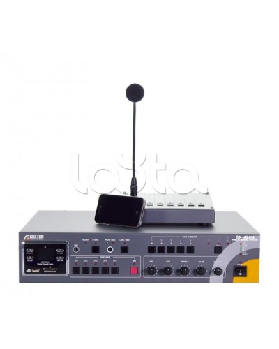 Система оповещения комбинированная 480Вт ROXTON SX-480N в Ессентуках Система оповещения и трансляции Roxton Pintop.ru