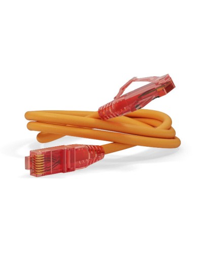 Патч-корд U/UTP Hyperline PC-LPM-UTP-RJ45-RJ45-C5e-5M-LSZH-OR в Ессентуках Патчкорды (медные) Pintop.ru