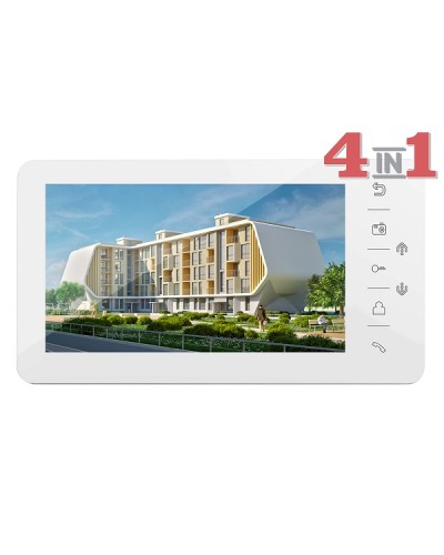 Монитор цветного видеодомофона Tantos Prime HD (White) в Ессентуках Абонентские видеоустройства Pintop.ru