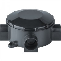 Коробка распаячная открытого монтажа трехрожковая Navigator 93 760 NSS-DB-70-35-BL