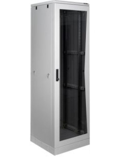 Комплект дверей передняя и задняя цельнометаллические для шкафа серии TFL 24U TLK (TFL-4-2460-MM-GY) в Ессентуках Аксессуары для стоек и шкафов Pintop.ru