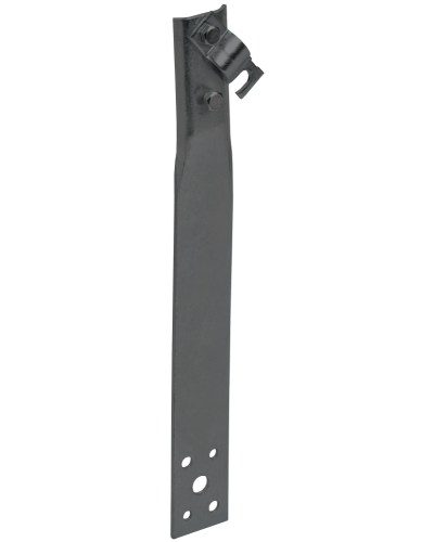 Держатель проводника круглого 6-10мм винтовой прямой h=150мм оцинкованная сталь TD IEK (ZDP86-13-1-16-150) в Ессентуках Крепеж Pintop.ru