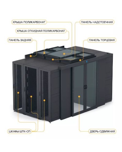Крыша откидная поликарбонат 600 × 1250 ЭМаг 12/24В для шкафа ШТК-СП-×.6.× ЦМО ЦОД-СП-КОП-НО-600.1250-9005 в Ессентуках Аксессуары для стоек и шкафов Pintop.ru
