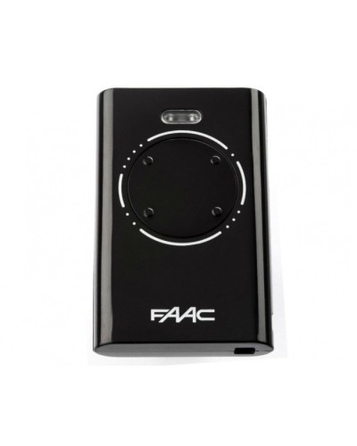 Брелок-передатчик 4-канальный Faac 7870101 (черный) в Ессентуках Устройства радиоуправления для шлагбаумов и автоматики Pintop.ru