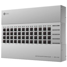 Щит выходной коммутации с грозозащитой на 12 линий, выход на контроль МЕТА 7452