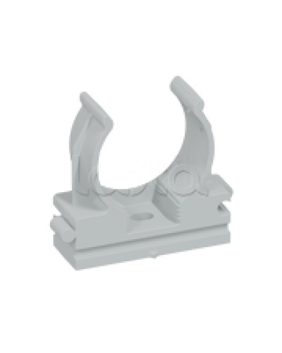 CFQ32 Держатель (клипса) для труб, для монтажного пистолета D32мм, цвет чёрн. (1уп=10шт) Экопласт (41532-10BL) в Ессентуках Держатели, клипсы, скобы Pintop.ru