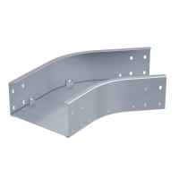 Угол горизонтальный 45 градусов 80х80, 2,0 мм, горячий цинк DKC SCH808KHDZ