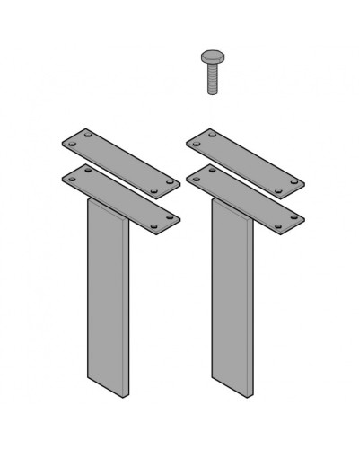 Кронштейны крепления створок C003 Came 119RICX014 в Ессентуках Запчасти для шлагбаумов и автоматики Pintop.ru