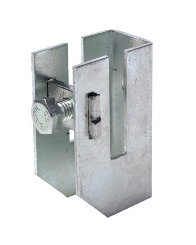 Скоба-держатель полосы с болтом DKC ND2312 в Ессентуках Держатели, клипсы, скобы Pintop.ru