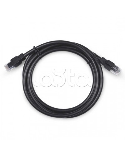 Патч-корд U/UTP, категория 6a, 2xRJ45/8p8c, неэкран. армир. гофр. стальной лентой, черный, РЕ, внешний, 3м Cabeus PC-ARM-UTP-RJ45-Cat.6a-3m-PE в Ессентуках Патчкорды (медные) Pintop.ru