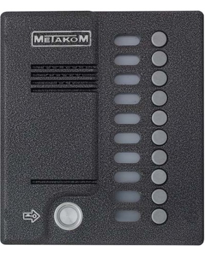 Блок вызова домофона Метаком MК10.2-TM4EV в Ессентуках Вызывные видеопанели малоабонентные Pintop.ru