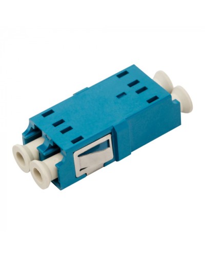Адаптер оптический LC, SM, корпус SC без фланцев, дуплексный LANMASTER (LAN-2LCS/NF-AM-SM) в Ессентуках Проходные адаптеры и розетки оптические Pintop.ru