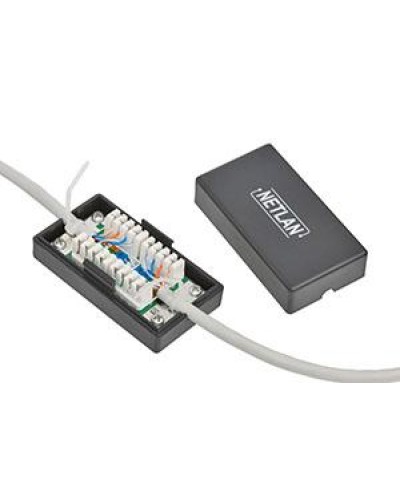 Соединитель кабельный типа IDC-IDC (KRONE) кат.5е (10 шт/уп) NETLAN EC-UCB-IDC-UD2-BK-10 в Ессентуках Коннекторы Pintop.ru