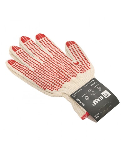 Перчатки рабочие ТОЧКА с ПВХ-покрытием (10 класс, 10 разм) EKF Master (pe10ct-10-mas) в Ессентуках Аксессуары для кабель-канала Pintop.ru