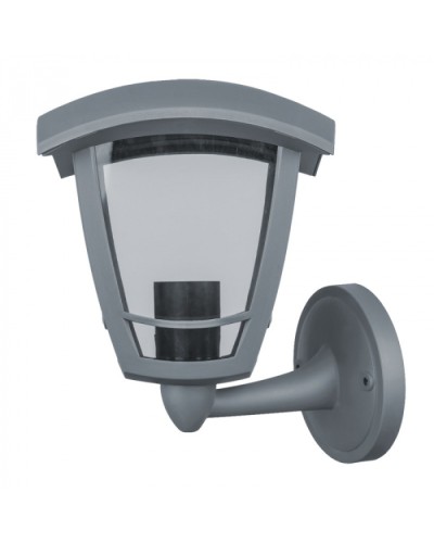 Светильник Navigator 80 458 NOF-P01-GR-IP44-E27 (4 грани серый) в Ессентуках Светильники Pintop.ru