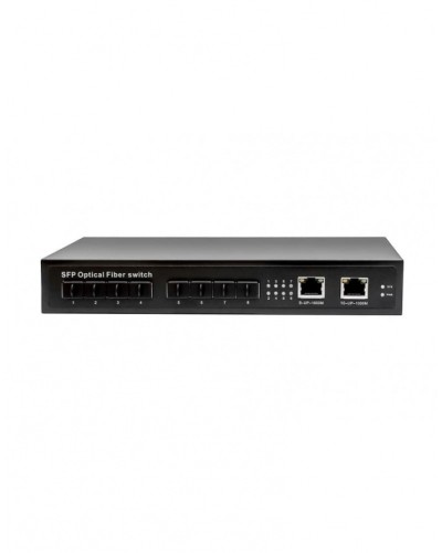 Коммутатор Gigabit Ethernet на 8 SFP + 2 RJ45 портов NST NS-SW-8GX2G в Ессентуках Коммутаторы Pintop.ru