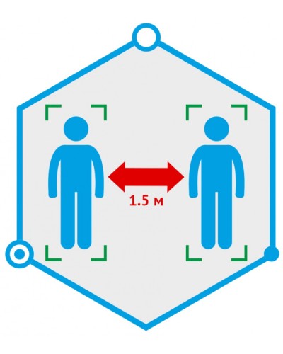 ПО TRASSIR Social Distance Detector в Ессентуках Системы видеонаблюдения Pintop.ru