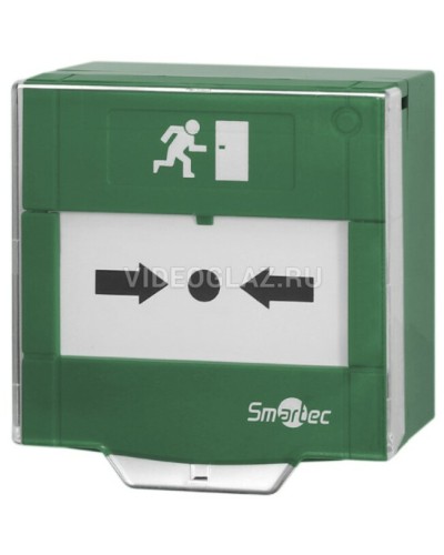 Устройство разблокировки двери с восстанавливаемой вставкой Smartec ST-ER105D-GN в Ессентуках Кнопки выхода Pintop.ru