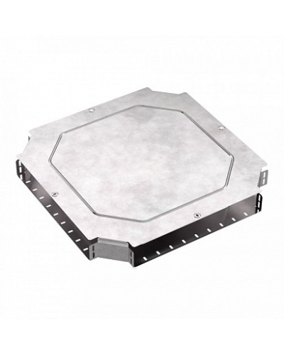 Х-образный ответвитель с крышкой Стандарт 500х80 Промрукав (PR16.0644) в Ессентуках Аксессуары для лотков Pintop.ru