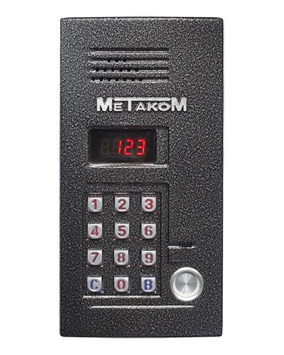Блок вызова домофона Метаком MK2012-TM4EV в Ессентуках Блоки вызова многоабонентные Pintop.ru