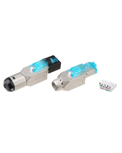 Разъем полевой оконцовки Hyperline PLUD-8P8C-S-C8-SH в Ессентуках Коннекторы и разъемы Pintop.ru