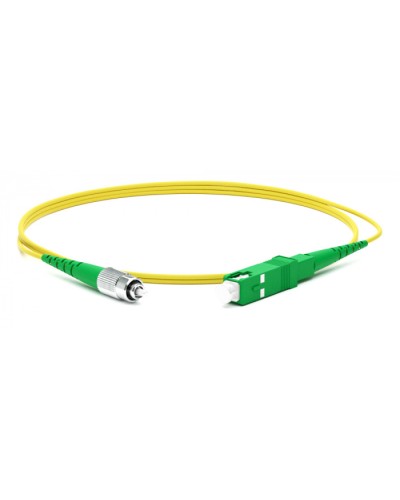 Патч-корд волоконно-оптический Hyperline FC-S2-9-FC/AR-SC/AR-H-1M-LSZH-YL в Ессентуках Патч-корды оптические Pintop.ru