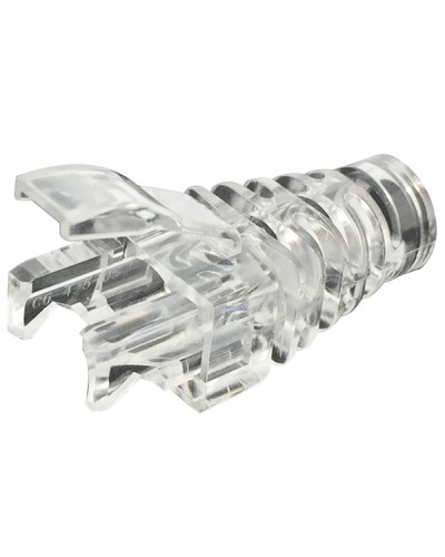 Гибкий хвостовик Q-PLUG, 6,0 мм, без цвета, упаковка 50 штук Eurolan (13A-00-11WT) в Ессентуках Коннекторы и разъемы Pintop.ru