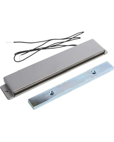 Замок электромагнитный миниатюрный Aler AL-80FU (24 В, белый) в Ессентуках Электромагнитные замки Pintop.ru