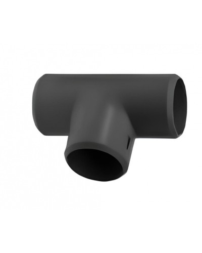 Тройник Т-образный соединительный для труб 25 мм, черн. ПожТехКабель (702-013) в Ессентуках Повороты, муфты, тройники Pintop.ru